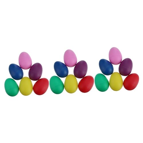BESTonZON 45 Stck. Teiliges Musikalisches Sand Ei Schlaginstrument für Farbige Rasseln für Musikunterricht Spiel für Vorschulkinder und Geburtstagsgeschenke Zufällige Farbe BESTonZON 45 Stck. Teiliges Musikalisches Sand Ei Schlaginstrument für Farbige Rasseln für Musikunterricht Spiel für Vorschulkinder und Geburtstagsgeschenke Zufällige Farbe von BESTonZON