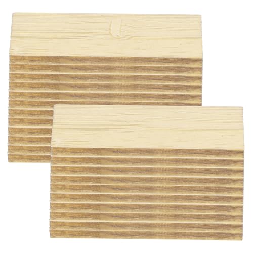 BESTonZON 48 Teiliger Puppenhaus Holzboden Miniatur Puppenhaus Bodenbretter Mini Bambus Ziegelplatten DIY Bauzubehör Zum Basteln BESTonZON 48 Teiliger Puppenhaus Holzboden Miniatur Puppenhaus Bodenbretter Mini Bambus Ziegelplatten DIY Bauzubehör Zum Basteln von BESTonZON