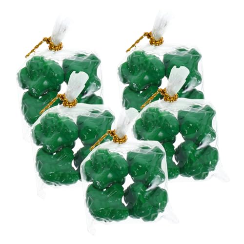 BESTonZON 5 Mini-Brokkoli- Simulationsgemüse Gemüsemodell Realistische Mini Gemüse Mini-Tierfiguren zum Verstecken Cellophan Brokkoli-Modellminiaturen Layout-Szenendekor Harz Green von BESTonZON