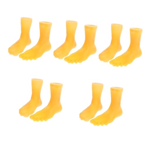 BESTonZON 5 Paare Fingerpuppen Mini Füße Linker und Rechter Fuß Vinyl Material Spaßiges Interaktives Katzenspielzeug für Erwachsene Lustiges Rollenspiel für Familien und Haustiere BESTonZON 5 Paare Fingerpuppen Mini Füße Linker und Rechter Fuß Vinyl Material Spaßiges Interaktives Katzenspielzeug für Erwachsene Lustiges Rollenspiel für Familien und Haustiere von BESTonZON