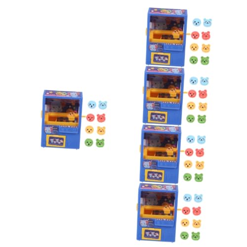 BESTonZON 5 Sätze Mini-Klauen-Klauenmaschine Mini-Spielzeug Kleinkinder Kinderspielzeug Spielzeug für Kinder Spielzeuge Candy-Claw-Spiel Krallenmaschinen für Kinder Schreibtisch Arkade Pfote von BESTonZON