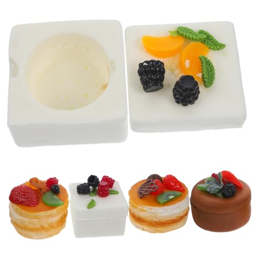 BESTonZON 5 Sätze Teiliges Emulierte Kuchenförmige Aufbewahrungsboxen für DIY Bunte Plastikboxen zum Basteln Junge Mädchen Geschenk BESTonZON 5 Sätze Teiliges Emulierte Kuchenförmige Aufbewahrungsboxen für DIY Bunte Plastikboxen zum Basteln Junge Mädchen Geschenk von BESTonZON