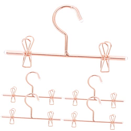 BESTonZON 5 Stück Mini Kleiderbügel für Puppen Metallkleiderbügel Roségold für Puppenkleidung Praktische Aufbewahrung für Puppenmöbel und Mini Häuser BESTonZON 5 Stück Mini Kleiderbügel für Puppen Metallkleiderbügel Roségold für Puppenkleidung Praktische Aufbewahrung für Puppenmöbel und Mini Häuser von BESTonZON