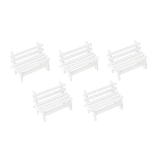 BESTonZON 5 Stücke Landschaft Möbel Dekoration Garten Foto Bank Requisiten Hause Mini Ornament Micro Miniatur Desktop Holz BESTonZON 5 Stücke Landschaft Möbel Dekoration Garten Foto Bank Requisiten Hause Mini Ornament Micro Miniatur Desktop Holz von BESTonZON
