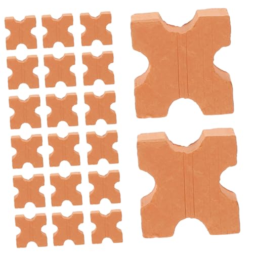 BESTonZON 50 Stück Miniatur Ziegelsteine Realistische Mini Bricks Modellbausteine für DIY Sandtisch Architektur Puppenhaus Dekoration Basteln BESTonZON 50 Stück Miniatur Ziegelsteine Realistische Mini Bricks Modellbausteine für DIY Sandtisch Architektur Puppenhaus Dekoration Basteln von BESTonZON