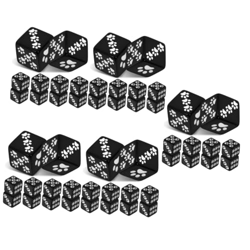 BESTonZON 50 Stück Punkte Würfelspiel Requisiten 16 Mm Würfel Brettspiel Brettspiel Werkzeug Aus Harz Mehrseitige Tragbare Party Aus BESTonZON 50 Stück Punkte Würfelspiel Requisiten 16 Mm Würfel Brettspiel Brettspiel Werkzeug Aus Harz Mehrseitige Tragbare Party Aus von BESTonZON