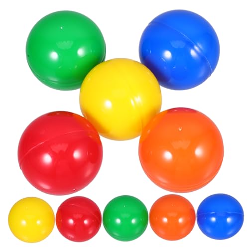 BESTonZON 50 Stück Teiliges Bunter Leichtgewichtiger Kunststoff lotteriekugeln zum Öffnen für Gewinnspiele Verlosungen und Partyspiele Glatte Nahtlose Raffle bälle für Vielseitigen Einsatz BESTonZON 50 Stück Teiliges Bunter Leichtgewichtiger Kunststoff lotteriekugeln zum Öffnen für Gewinnspiele Verlosungen und Partyspiele Glatte Nahtlose Raffle bälle für Vielseitigen Einsatz von BESTonZON
