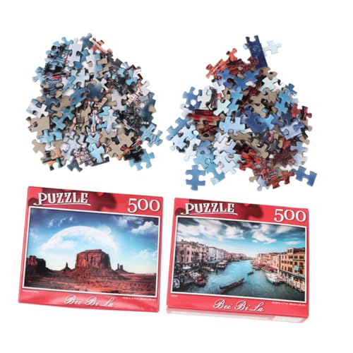 BESTonZON 500 Stück Teiliges Erwachsenen Puzzle aus Papier Langlebiges Sicheres Jigsaw mit Motiven Monument Fördert Geduld Konzentration und Familienzeit BESTonZON 500 Stück Teiliges Erwachsenen Puzzle aus Papier Langlebiges Sicheres Jigsaw mit Motiven Monument Fördert Geduld Konzentration und Familienzeit von BESTonZON