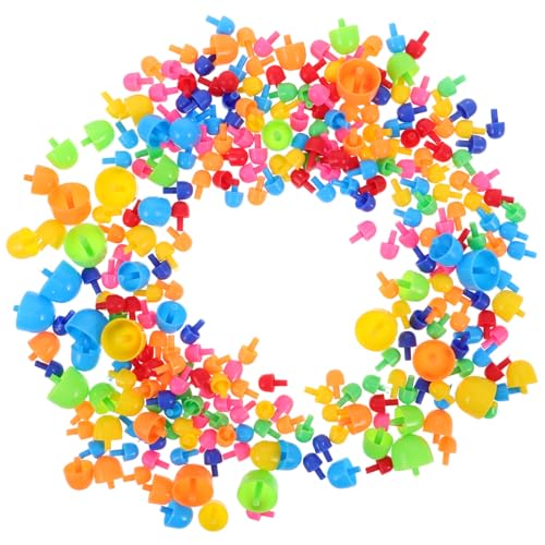 BESTonZON 592 STÜCKE Teiliges Pilznagel Steckbrett für Feinmotorik Kreatives Button Art Bastelset Stabiles DIY Puzzle für Lernspiel und Hand Auge koordination BESTonZON 592 STÜCKE Teiliges Pilznagel Steckbrett für Feinmotorik Kreatives Button Art Bastelset Stabiles DIY Puzzle für Lernspiel und Hand Auge koordination von BESTonZON