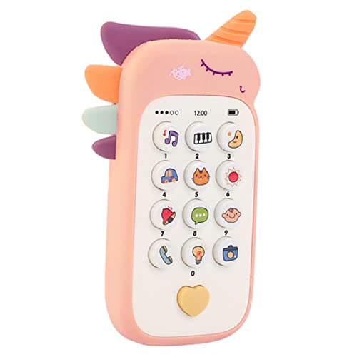 BESTonZON 5St Handy für Kinder Kleinkindspielzeug Handy Spielen Kinder Handy kinderhandy Spielzeuge Kinder Telefon so tun, als ob Man EIN Telefonspielzeug hätte Babyphone Spielen Plastik von BESTonZON