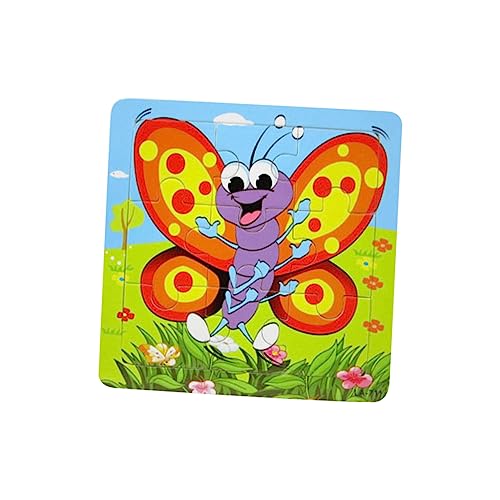 BESTonZON 5St Interaktives Kinderspielzeug Tiere Spielzeug Puzzles für Kinder tierische Rätsel Kinderrätsel kiddibuzz Spielzeug für Kinder Toy Set Spielzeugset pädagogisches Spielzeug Bambus von BESTonZON