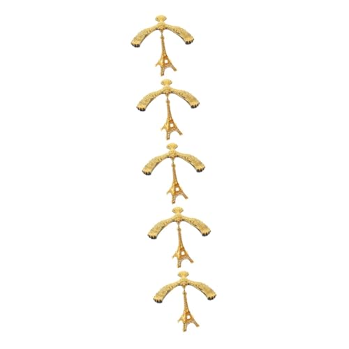 BESTonZON 5St Ornamente Dekoration Schlafzimmer Attraction Living Room Decoration Balance-Adler-Modell Office-Balance-Schmuck Balance-Vogel-Modell Tischdekoration Zinklegierung Golden von BESTonZON