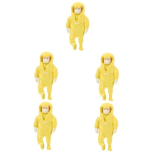 BESTonZON 5st Professionelle Puppenskulptur Menschenmodelle Auf Dem Sandtisch Aktion Gefälschtes Menschliches Modell Leute Aus Dem Puppenhaus Schulspielzeug Mannequin Figur Harz Mini von BESTonZON