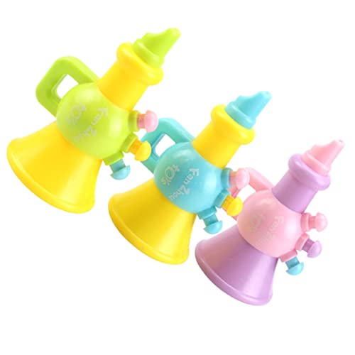 BESTonZON 5St Trompete Spielzeug Musikspielzeug für Babys -Horn-Spielzeug Party Spielzeug für Kinder Spielzeug Trompete Trompetenspielzeug für Kleinkinder Hornspielzeug von BESTonZON