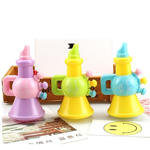 BESTonZON 5st -Horn-Spielzeug Kinder Spielset Musikspielzeug Für Kleinkinder Hornspielzeug Kleinkindspielzeug Spielzeug Für Kinder Cartoon Trompete Spielzeug Kinderspielzeug von BESTonZON