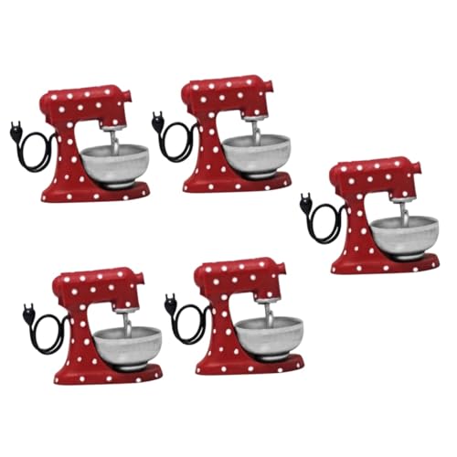 BESTonZON 5st Mini-Mixer Miniaturmixer Dekor Mixer-Spielzeug Miniaturspielzeug Mixgerät Rollenspiel Für Die Küche Miniatur-mischmaschine Mixer Spielzeug Spielzeuge Harz Kind Ornamente Klein von BESTonZON