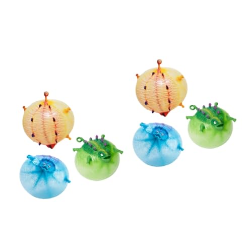 BESTonZON 6 STK Dekompressionsspielzeug Fidget-Ball-Spielzeug aufblasbares Bällebad-Spielzeug Dinosaurier-Kugel Spielzeug für Kinder kinderspielzeug playdoo Sets spielset Spielzeug Blasen von BESTonZON