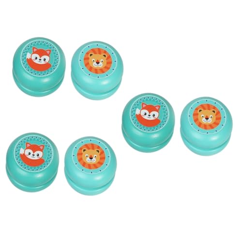 BESTonZON 6 STK Kinder- -Spielzeug Spielzeug für Kinder Kinderspielzeug ja antikes aus Holz Spielzeuge Spielset aus Holz Yoyo-Ball-Spielzeug Cartoon- -Spielzeug Tier Jo-Jo Hölzern BESTonZON 6 STK Kinder- -Spielzeug Spielzeug für Kinder Kinderspielzeug ja antikes aus Holz Spielzeuge Spielset aus Holz Yoyo-Ball-Spielzeug Cartoon- -Spielzeug Tier Jo-Jo Hölzern von BESTonZON