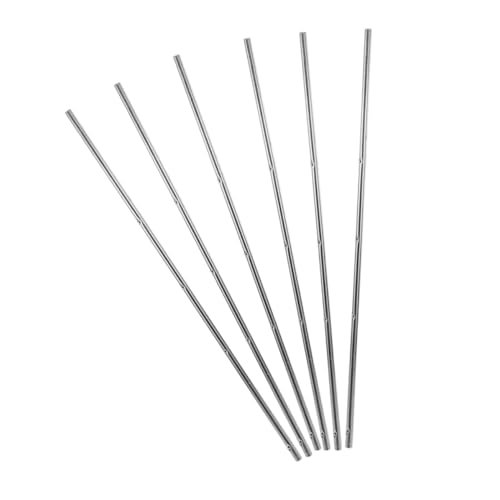 BESTonZON 6 Stück Teiliges Foosball Ersatzstangen aus Robustem Stahl mit Sicherheitskappen Stabile Fußballtisch Stangen für Präzise Kontrolle Tischfußball Zubehör für Gewerbenutzung BESTonZON 6 Stück Teiliges Foosball Ersatzstangen aus Robustem Stahl mit Sicherheitskappen Stabile Fußballtisch Stangen für Präzise Kontrolle Tischfußball Zubehör für Gewerbenutzung von BESTonZON