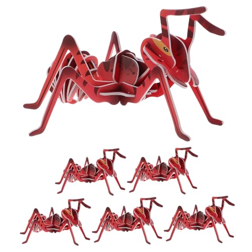 BESTonZON 6 Teiliges Bastelset Für Den Ameisentag Tier Spezialpuzzle Lernmodelle Für Die Wissenschaft Vorschulmodell Valentinstag Papierbasteln Teaser Teenagergeburtstage Lustiges BESTonZON 6 Teiliges Bastelset Für Den Ameisentag Tier Spezialpuzzle Lernmodelle Für Die Wissenschaft Vorschulmodell Valentinstag Papierbasteln Teaser Teenagergeburtstage Lustiges von BESTonZON