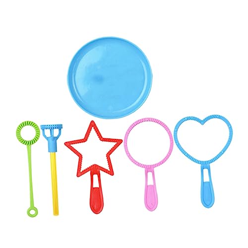 BESTonZON 6-teiliges Set Seifenblasenset Seifenblasen Spielzeug Bulk-Spielzeug Für Kinder Sommerblase Spielzeug Mini-blasenstab Blasen Machen Spielzeug Seifenblasenstäbe Für Kinder Plastik von BESTonZON