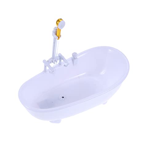 BESTonZON 6St Puppenschwimmbad puppenbadewanne Kinder badewannenspielzeug Miniaturbadewanne so tun, als ob Man EIN Badewannenspielzeug hätte Badewanne für Babybadewanne Puppenduscheimer von BESTonZON