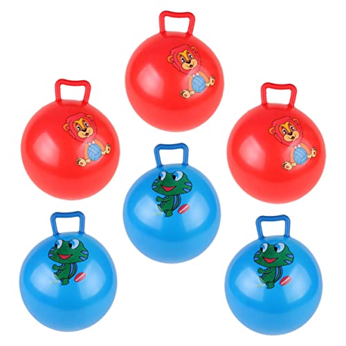 BESTonZON 6St Schläger handhaben Weltraumspielzeug für Schaumstoff-Bällebad Kinderpädagogische Spielzeuge hupfball für Activity für Springender Ball Sprungball PVC von BESTonZON