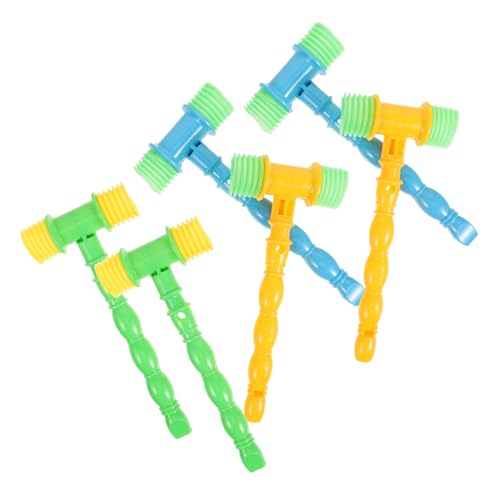 BESTonZON 6st Bb Hammer Spielzeug Filigranes Mallet-Spielzeug Spielzeugrampen Für Kinder Kinderhammer Lernspielzeug Für Kinder Puzzle-Spielzeug Hammerspielzeug Für Kinder Spielzeughammer Abs von BESTonZON