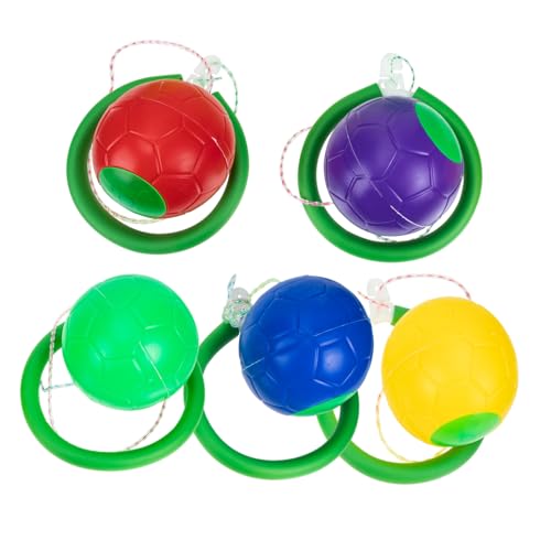 BESTonZON 6st Flummi Kinder Hüpfen Spielzeug Für Kinder Kinder, Die Ballspielzeug Überspringen Kinder Gymnastikbälle Bälle Überspringen Spielzeug Interaktiver Sprungball Kinder Knöchel Abs von BESTonZON