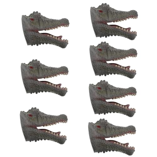 BESTonZON 7 STK Dinosaurier-marionetten-Handschuhe Rollenspiel Spielzeug Marionetten Spielzeug Hand- Und Fingerspielzeug Gummipuppenspielzeug Dinosaurierkopfspielzeug Kind Waschbar PVC Tier von BESTonZON