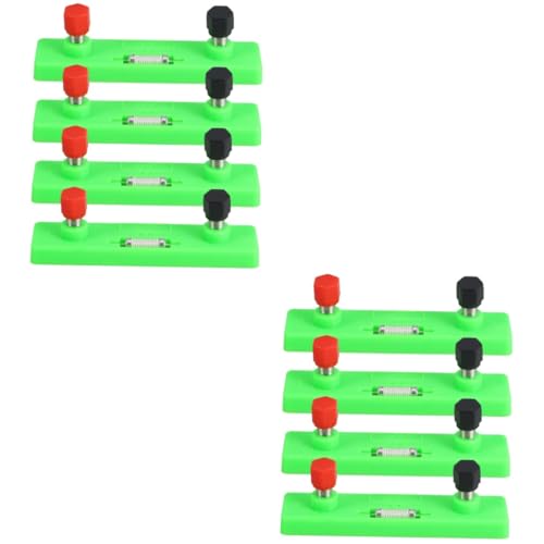 BESTonZON 8 Stück Festwertwiderstand Versorgungswiderstand Für Physikalische Experimente 10 Ohm DIY Widerstand Für Kinder Kunststoffwiderstand Physikwiderstand Spielzeug von BESTonZON