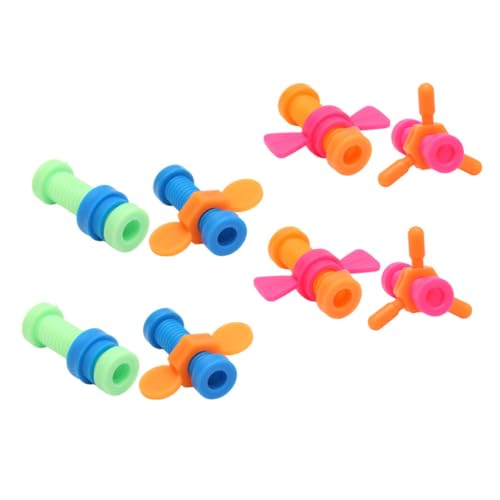 BESTonZON 8 Stück Teiliges Abs Mehrfarben Dreh Stressabbau Hand Auge koordination Lustiges Lernspielzeug für Tragbar und Kreativ Geschenk für Zufällige Farbe Zufällige Farbe BESTonZON 8 Stück Teiliges Abs Mehrfarben Dreh Stressabbau Hand Auge koordination Lustiges Lernspielzeug für Tragbar und Kreativ Geschenk für Zufällige Farbe Zufällige Farbe von BESTonZON