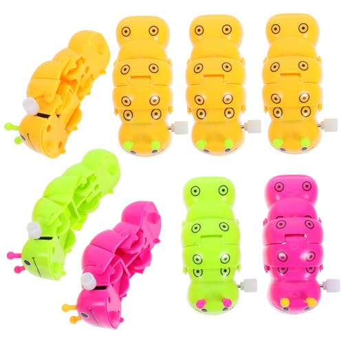 BESTonZON 8 Stück Teiliges Aufziehspielzeug Raupe aus Buntes mechanisches Spiel ohne Strom Handliche für Ab Jahren Fördert Koordination und Eltern Junge Mädchen Zufällige Farbe BESTonZON 8 Stück Teiliges Aufziehspielzeug Raupe aus Buntes mechanisches Spiel ohne Strom Handliche für Ab Jahren Fördert Koordination und Eltern Junge Mädchen Zufällige Farbe von BESTonZON