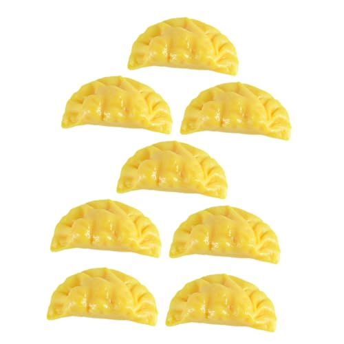 BESTonZON 8 Stück Teiliges Künstliches Dumpling Modell Realistisches Bruchfestes PVC Deko Essen Vielseitig für Filmrequisiten Küchen und Laden Dekoration Langlebig und Farbecht BESTonZON 8 Stück Teiliges Künstliches Dumpling Modell Realistisches Bruchfestes PVC Deko Essen Vielseitig für Filmrequisiten Küchen und Laden Dekoration Langlebig und Farbecht von BESTonZON