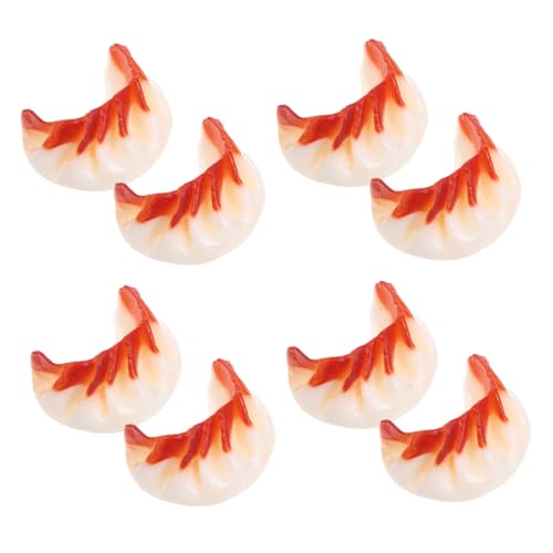 BESTonZON 8 Stück Teiliges PVC-Dumpling-deko- Realistische Künstliche Teigtaschen Langlebig und Leicht zu Reinigen Vielseitig für Küche Laden und Fotografie Authentische Chinesische BESTonZON 8 Stück Teiliges PVC-Dumpling-deko- Realistische Künstliche Teigtaschen Langlebig und Leicht zu Reinigen Vielseitig für Küche Laden und Fotografie Authentische Chinesische von BESTonZON