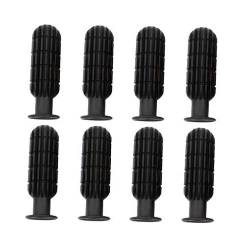 BESTonZON 8 Stück Teiliges Tischfußball Griff Ersatzteile aus Langlebigem Kunststoff rutschfeste Fußballgriff austauschgriffe Kompatibel für Tischkicker Schwarz BESTonZON 8 Stück Teiliges Tischfußball Griff Ersatzteile aus Langlebigem Kunststoff rutschfeste Fußballgriff austauschgriffe Kompatibel für Tischkicker Schwarz von BESTonZON