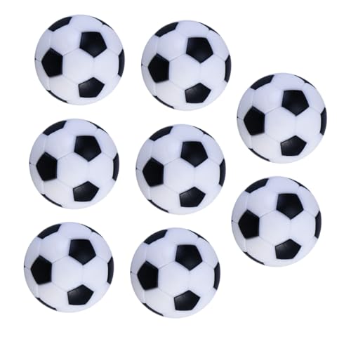 BESTonZON 8 Stück Tischfußball Ersatzbälle Kunststoff Ersatzkugeln für Tischkicker Standardgröße Für Erwachsene Fußballspiel Zubehör BESTonZON 8 Stück Tischfußball Ersatzbälle Kunststoff Ersatzkugeln für Tischkicker Standardgröße Für Erwachsene Fußballspiel Zubehör von BESTonZON