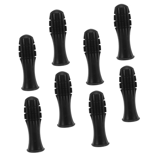 BESTonZON 8 Stück Tischfußballmaschine Griff Griffe für Tischfußball Ersatzgriff für Tischfußball aus Kunststoff Ersatzgriffe für Kickertische Fußball-Griffteile Kickergriffe Schwarz BESTonZON 8 Stück Tischfußballmaschine Griff Griffe für Tischfußball Ersatzgriff für Tischfußball aus Kunststoff Ersatzgriffe für Kickertische Fußball-Griffteile Kickergriffe Schwarz von BESTonZON