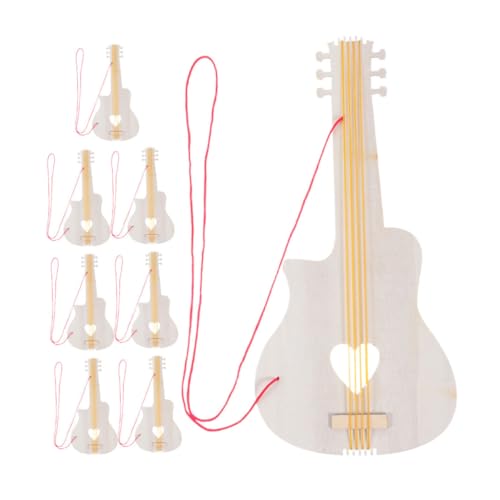 BESTonZON 8 Stück Unfertige DIY Musikinstrumente zum Malen und Dekorieren für Kreative Projekte im Kindergarten BESTonZON 8 Stück Unfertige DIY Musikinstrumente zum Malen und Dekorieren für Kreative Projekte im Kindergarten von BESTonZON