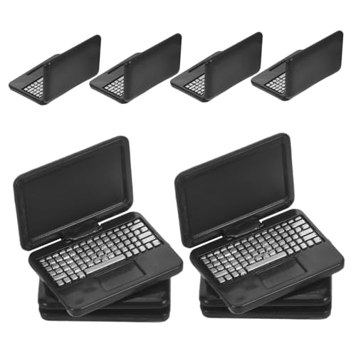 BESTonZON 8 Teiliges Miniatur Zeug Miniatur Dinge Für Kleine Laptop Computer Mini Puppenhaus Dekor Notizbuch Puppenhaus Mini Zubehör BESTonZON 8 Teiliges Miniatur Zeug Miniatur Dinge Für Kleine Laptop Computer Mini Puppenhaus Dekor Notizbuch Puppenhaus Mini Zubehör von BESTonZON