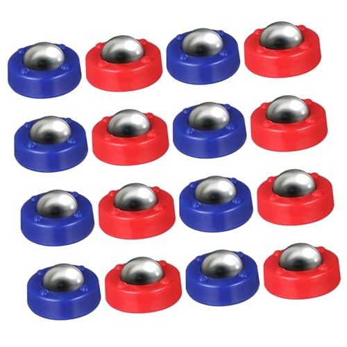 BESTonZON 80 Stück Tisch Shuffleboard Rollperlen Ausrüstung Shuffleboard Zubehör Tischspiel Rollperlen Shuffleboard Pucks Roller Tischfußball Spielzubehör Minibälle Roller von BESTonZON