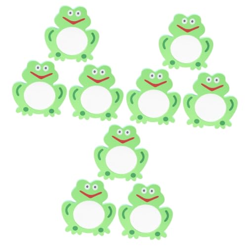 BESTonZON 9 STK Frosch Spiegel Krabbenspielzeug für Babys Spiegel in Tierform Kinder badewannenspielzeug Geschenke für Kinder Kleinkindspielzeug Spielzeug für Kleinkinder Badespielzeug von BESTonZON