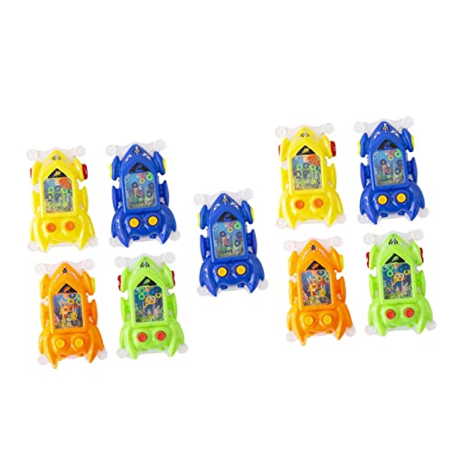 BESTonZON 9st Ferrule Wassermaschine Wasserwurf Ringspiel Wurfspiel Spielzeug Cartoon-wurfspielmaschine Kinderautos Spielzeug Lustiges Spielzeug Für Stuntautos Plastik von BESTonZON