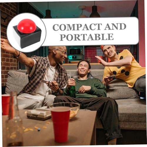 BESTonZON Antwort Buzzer mit Licht und Sound Schneller Reaktions spielsummer für Quiz Party und Wettbewerb Vielseitiger Geräuschemacher für Indoor Spiele für Klassenzimmer und BESTonZON Antwort Buzzer mit Licht und Sound Schneller Reaktions spielsummer für Quiz Party und Wettbewerb Vielseitiger Geräuschemacher für Indoor Spiele für Klassenzimmer und von BESTonZON
