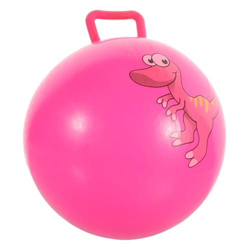 BESTonZON Aufblasbarer Hüpfball Für Kinder Mit 25 cm Durchmesser Pädagogisches Spielzeug Zufälliger Farbe Ideal Für Outdoor Aktivitäten Und Geschicklichkeitsspiele Mit Praktischem von BESTonZON