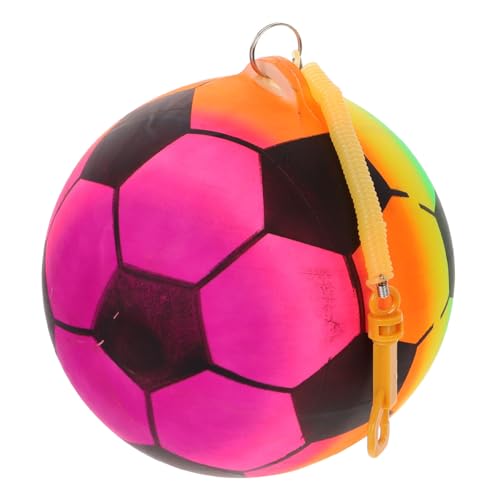 BESTonZON Aufblasbarer Spielzeugball Kinderfußball Zum Strandspiel Jugend Fußball Bälle Für Kleinkinder Bälle Für Kinder Mini-Basketball Kleine Fußbälle Kinder Fußball Kleiner Ball Plastik von BESTonZON