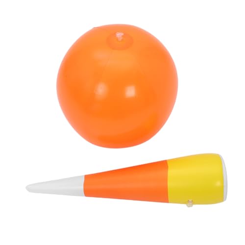 BESTonZON Aufblasbares Bowling Set mit Jumbo Pins und Ball Robustes Bowling Sport für Erwachsene Vielseitig für Indoor Outdoor Garten Party Halloween und Festveranstaltungen BESTonZON Aufblasbares Bowling Set mit Jumbo Pins und Ball Robustes Bowling Sport für Erwachsene Vielseitig für Indoor Outdoor Garten Party Halloween und Festveranstaltungen von BESTonZON