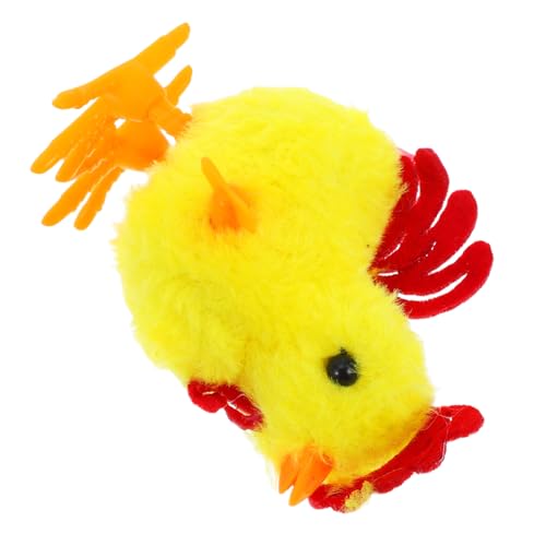 BESTonZON Aufziehspielzeug Hüpfendes Plüschhuhn Gelb Automatisch Springend Robust Kreatives Motorikspielzeug Geburtstag Ostern Party BESTonZON Aufziehspielzeug Hüpfendes Plüschhuhn Gelb Automatisch Springend Robust Kreatives Motorikspielzeug Geburtstag Ostern Party von BESTonZON