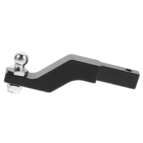 BESTonZON Auto Metallkupplungsempfänger 1/10 Rc Aluminium Drop Hitch Für Rc Raupenanhänger Anhängerkupplung Kompatibel Mit 4 Rc LKW Anhängerzubehör von BESTonZON