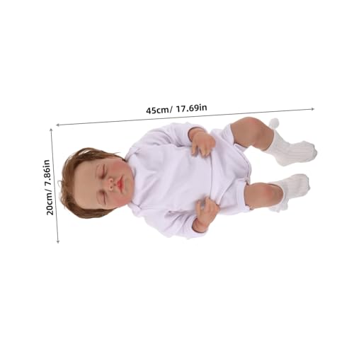 BESTonZON Babyfütterungsspielzeug Puppenspielzeug Reborn Puppen Für Sammler Puppen Für Spielzeugpuppen Mit Kleidung Kleine Babypuppe Mit Haaren BESTonZON Babyfütterungsspielzeug Puppenspielzeug Reborn Puppen Für Sammler Puppen Für Spielzeugpuppen Mit Kleidung Kleine Babypuppe Mit Haaren von BESTonZON
